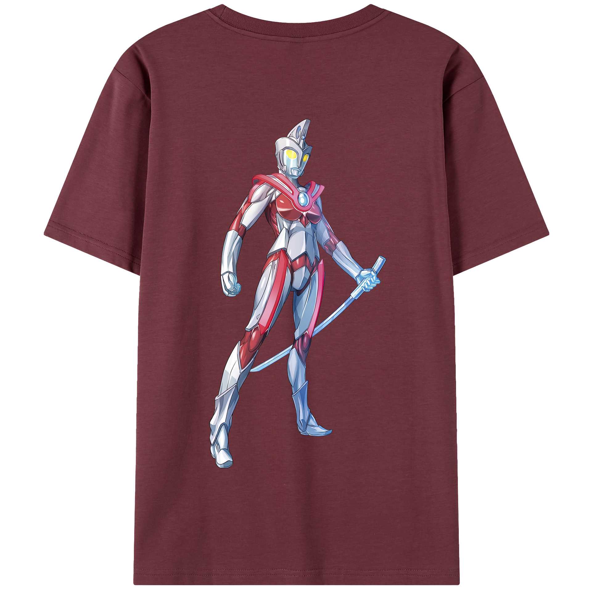 （画像用） ウルトラマン Ultraman 綿100％半袖Tシャツ（背面プリント）